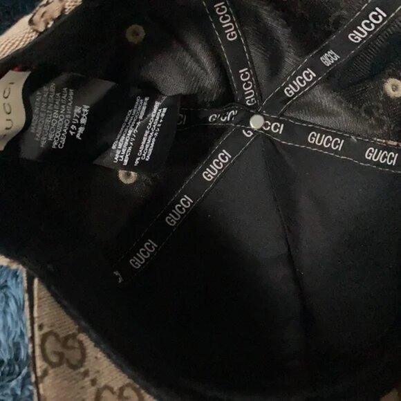 Gucci Logo Baseball Cap New - Picture 5 of 6